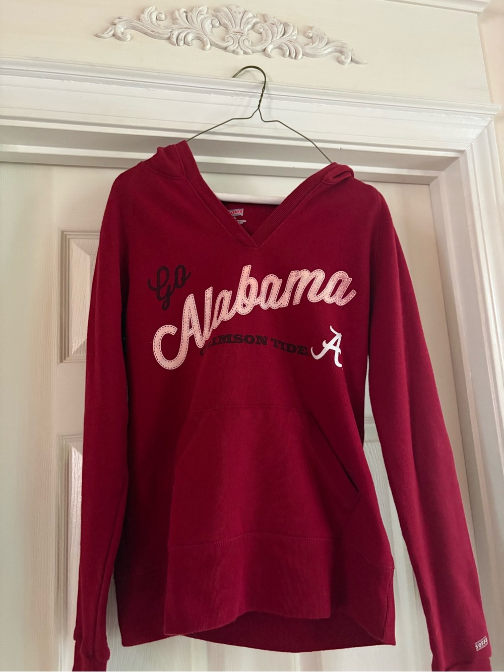 Soffe Crimson Red Alabama Pullover Hoodie